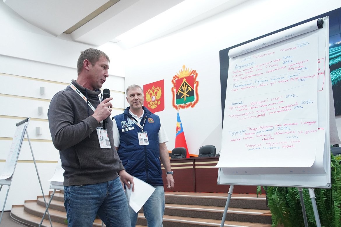 Участники программы «СВОи Герои. КуZбасс» осваивают навыки государственного управления и развивают свои проекты