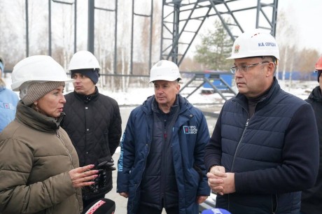 Губернатор Кузбасса побывал на вагоноремонтном заводе «Новотранс» — резиденте ТОР (территории опережающего развития) «Прокопьевск»